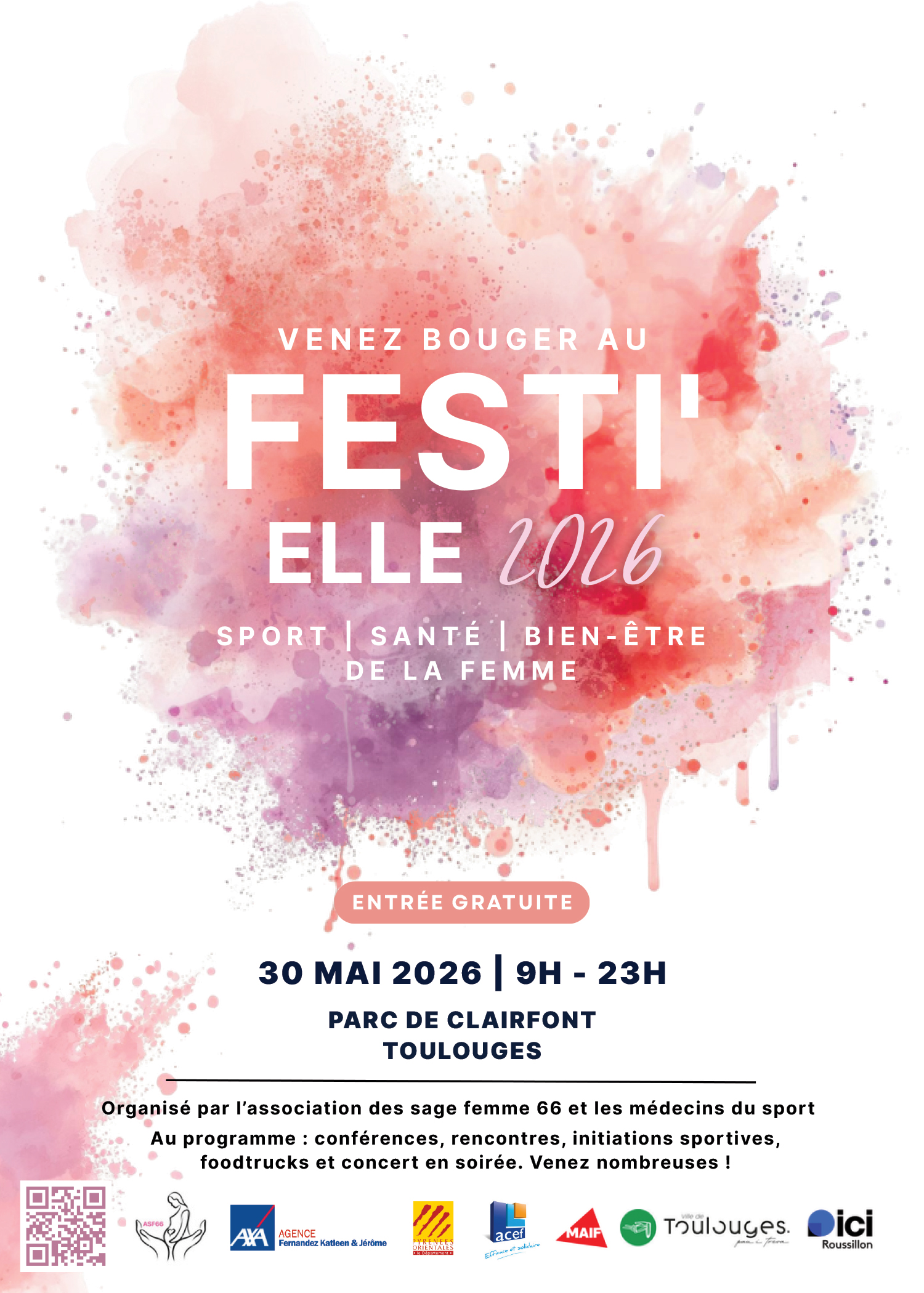 AFFICHE FESTIELLE EN FORME