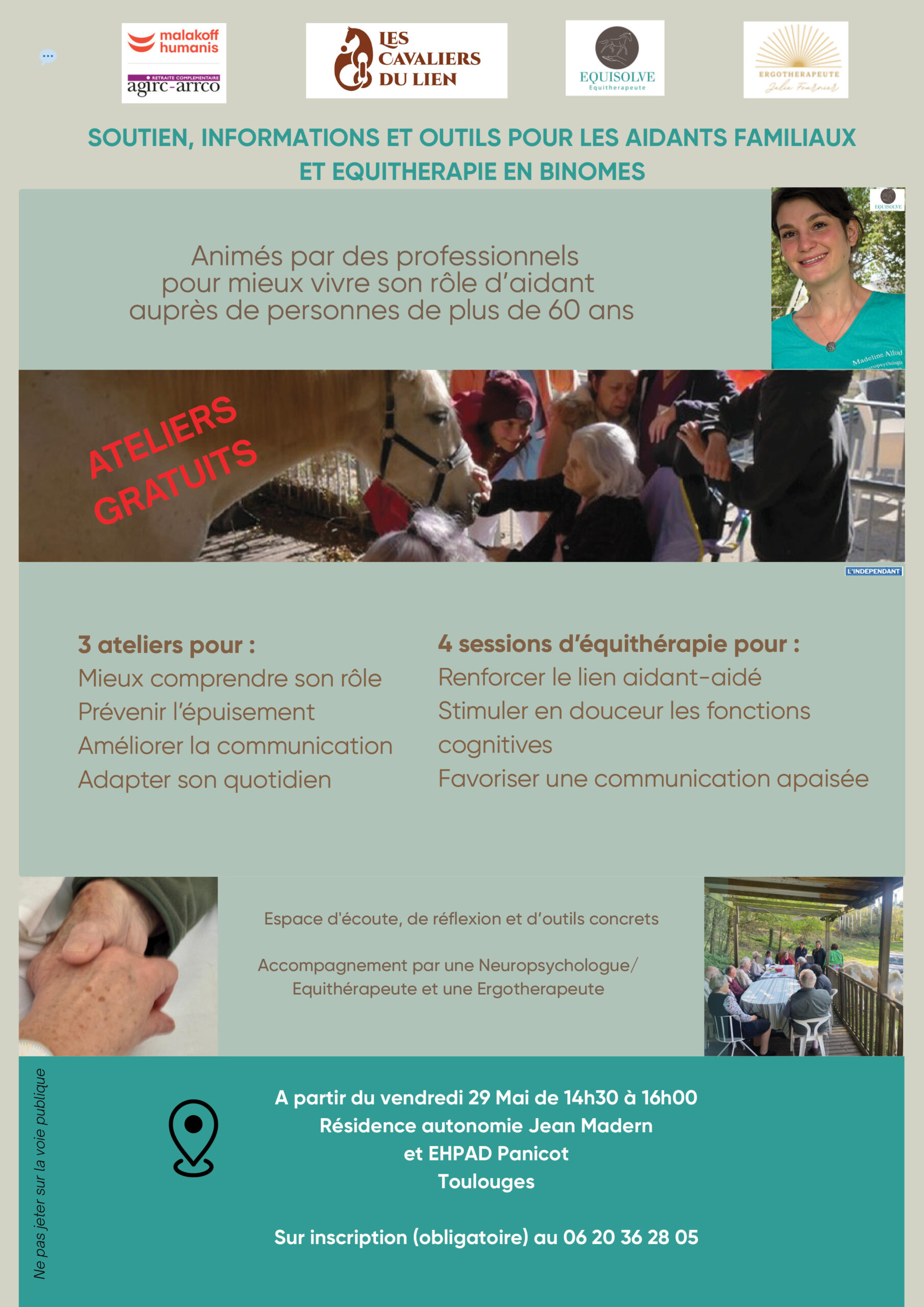 Affiche Les Cavaliers du Lien a Toulouges 1 scaled